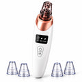 Electric Facial Pore Cleansing Vacuum – Rechargeable Blackhead Remover with 4 Suction Heads